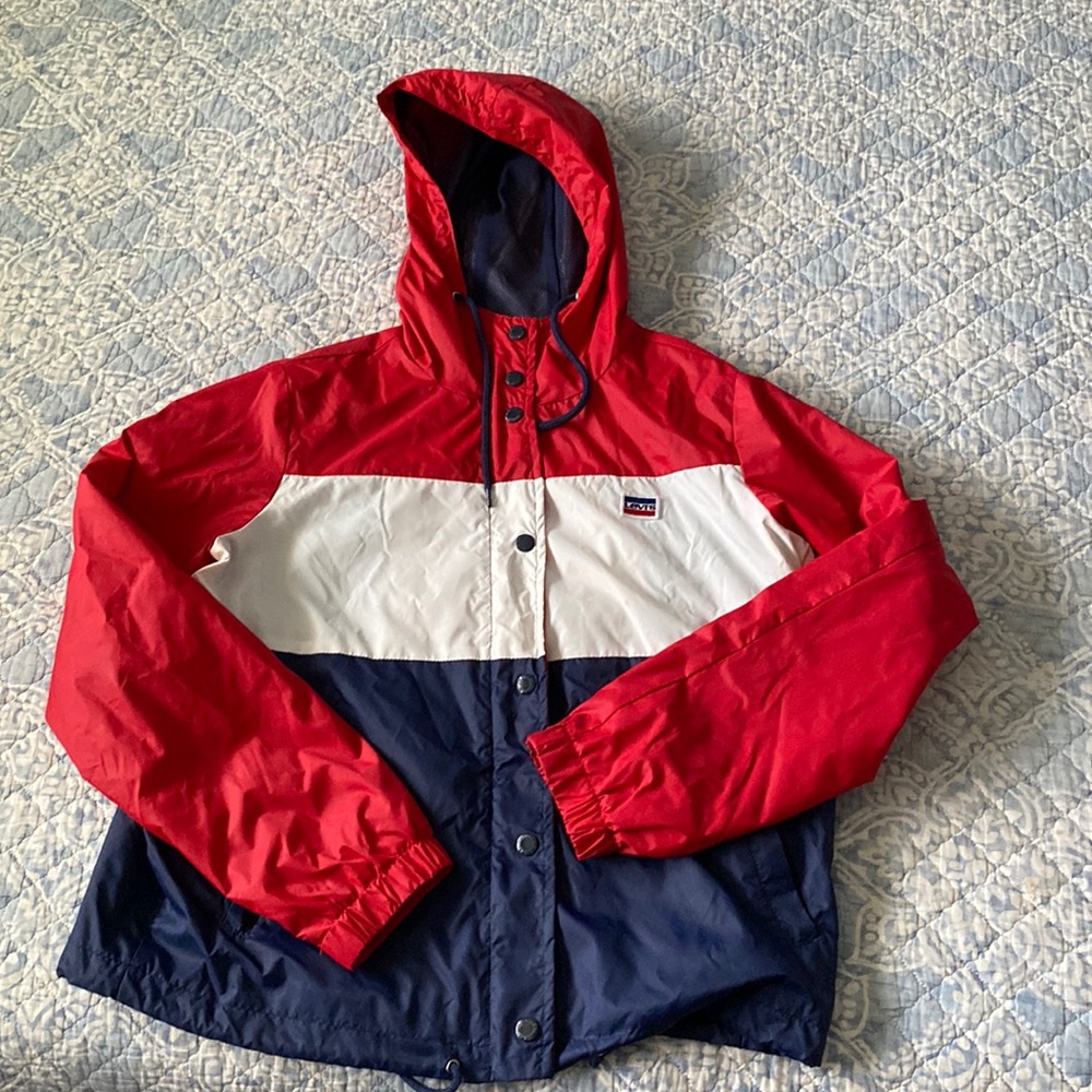 Levi’s mens Windbreaker Size M like new